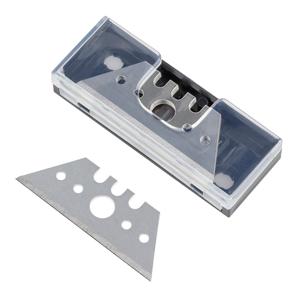 Conjunto 5 lâminas trapezoidais profissionais de 0,65x52mm_0