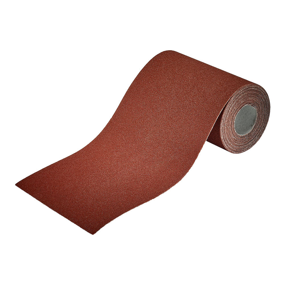 Rolo de papel abrasivo para madeira/metal; grão: 80; 5m x 115mm 1772000 wolfcraft_0