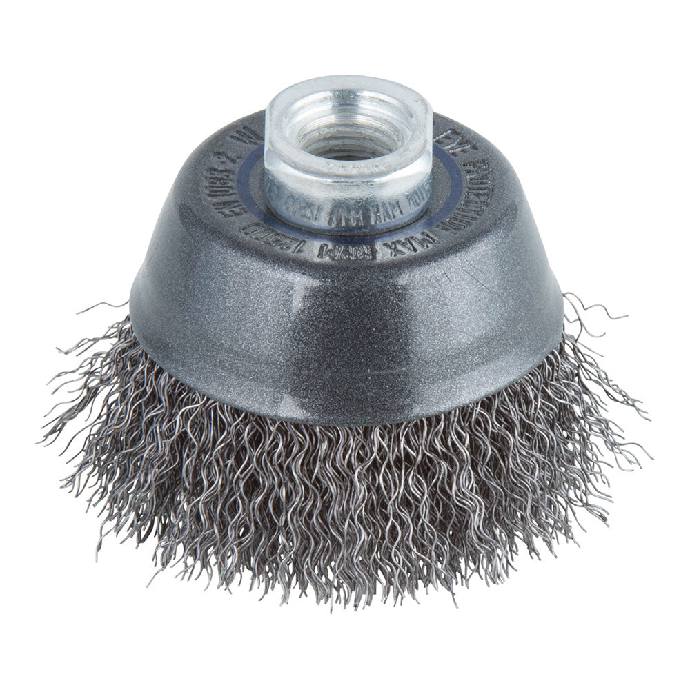 Escova tipo taça em fio de aço,ws m14 ø70mm 2107000 wolfcraft_0