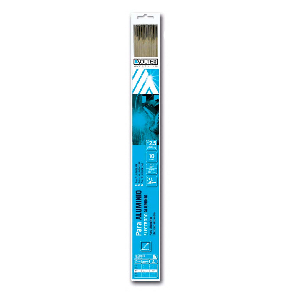 Elétrodo para alumÃnio ø2,5mm (blÃster 10 unid.) solter_0