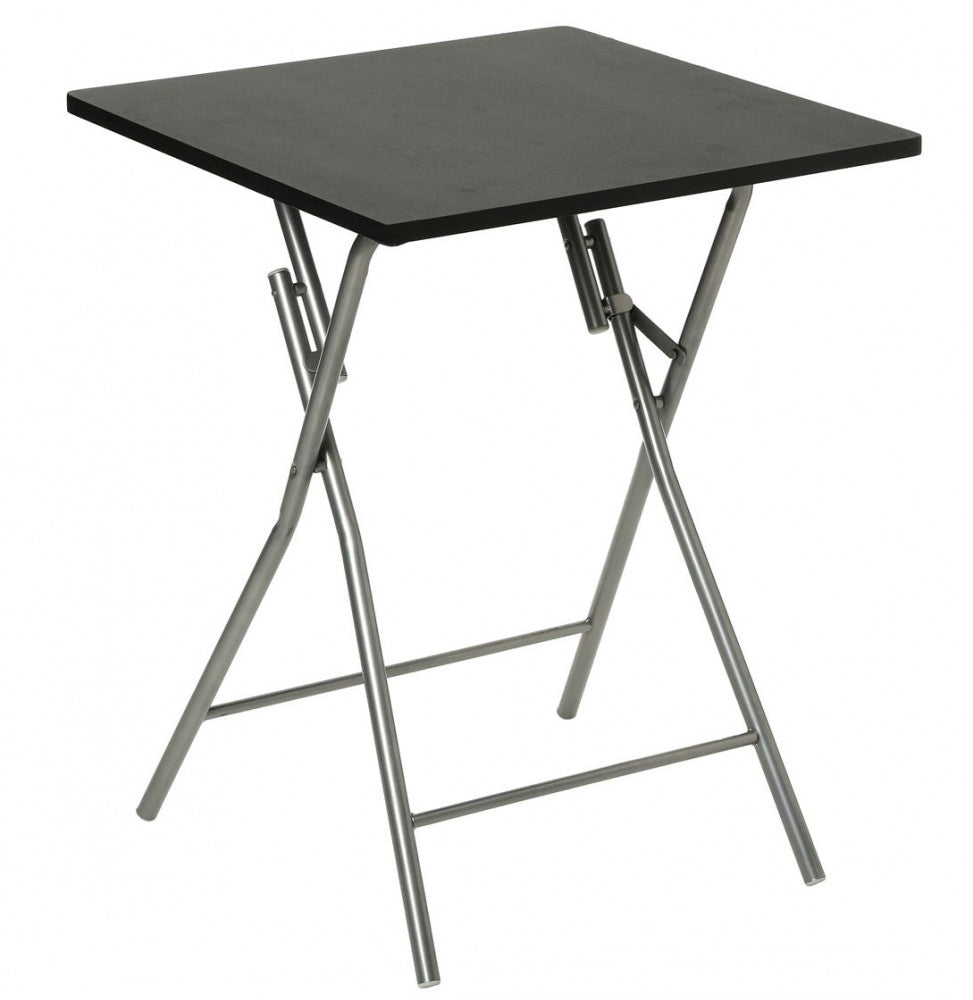 Mesa dobrável preta 60x60x75cm_0