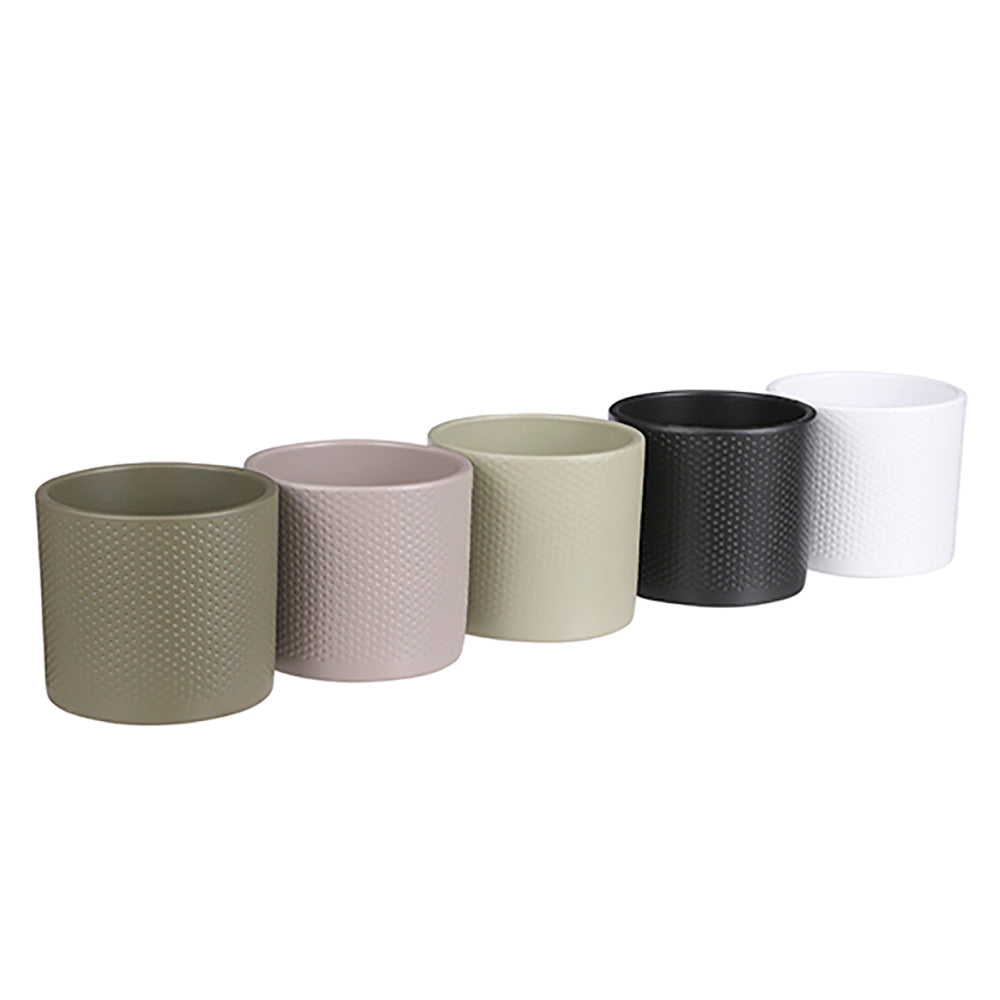 Vaso cerâmico era cores sortidas ø13,5x12,5cm_0