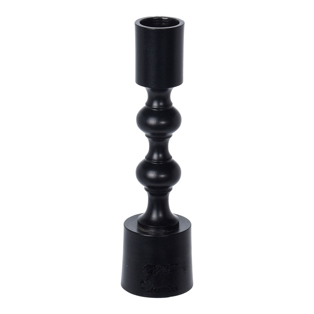 Castiçal vertical 16cm preto_0