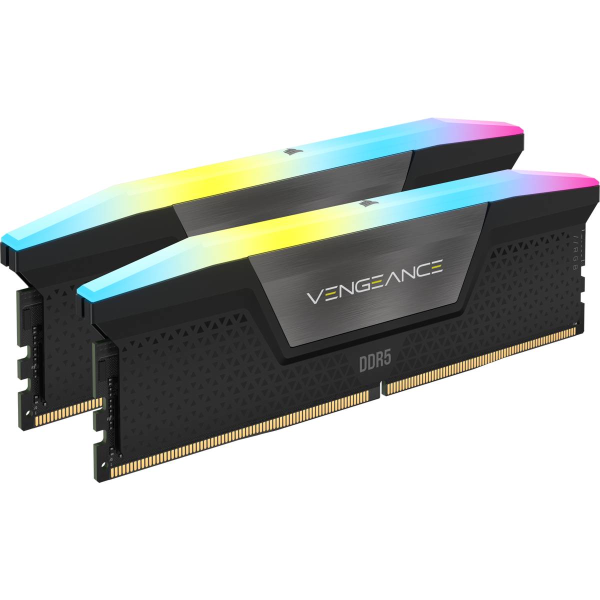 Memória RAM Corsair Vengeance RGB 32GB (2x16GB) DDR5-6000MHz CL36 Preta