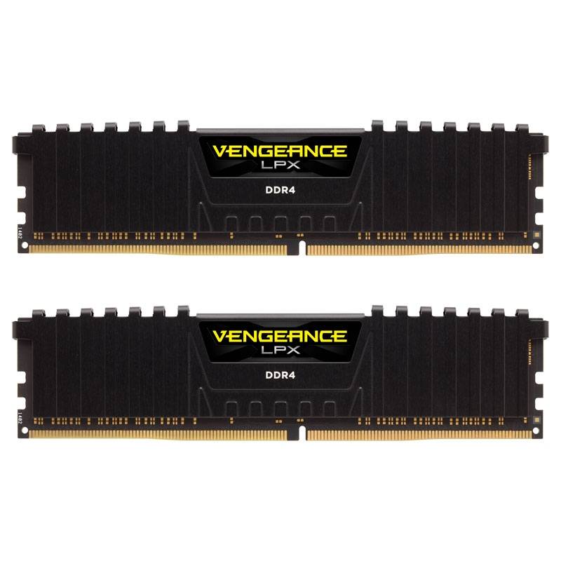 Memória RAM Corsair Vengeance LPX 32GB (2x16GB) DDR4-3200MHz CL16 Preta