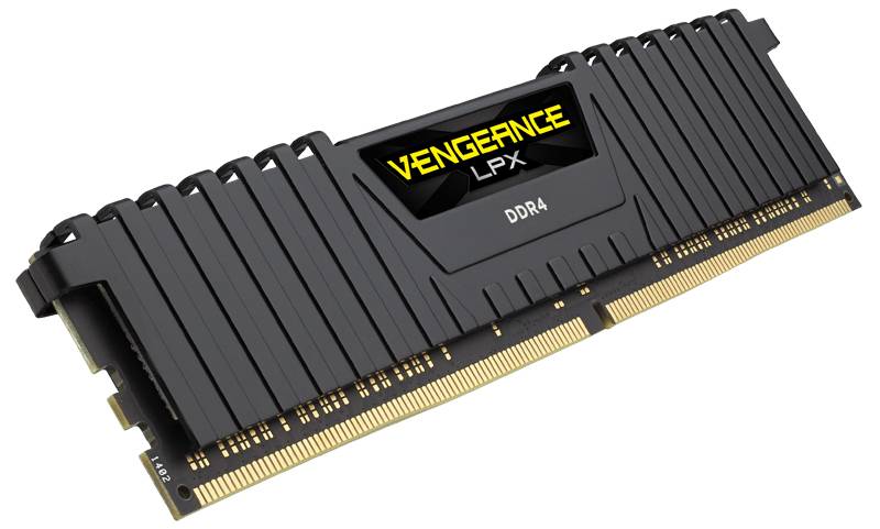 Memória RAM Corsair Vengeance LPX 32GB (2x16GB) DDR4-3200MHz CL16 Preta
