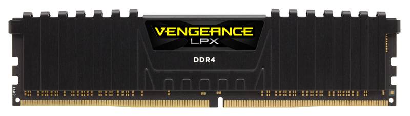Memória RAM Corsair Vengeance LPX 32GB (2x16GB) DDR4-3200MHz CL16 Preta