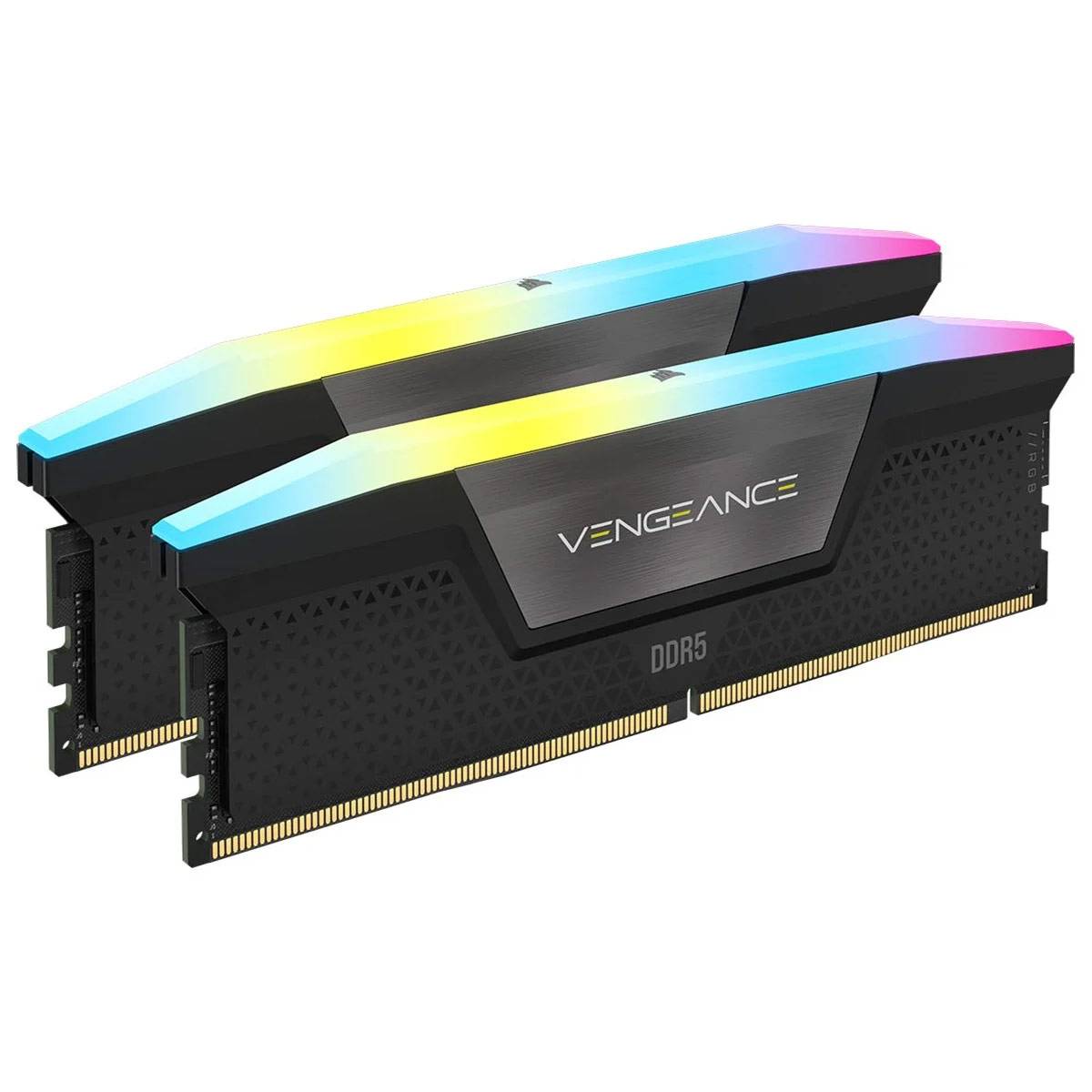 Memória RAM Corsair Vengeance RGB 64GB (2x32GB) DDR5-6400MHz CL32 Preta