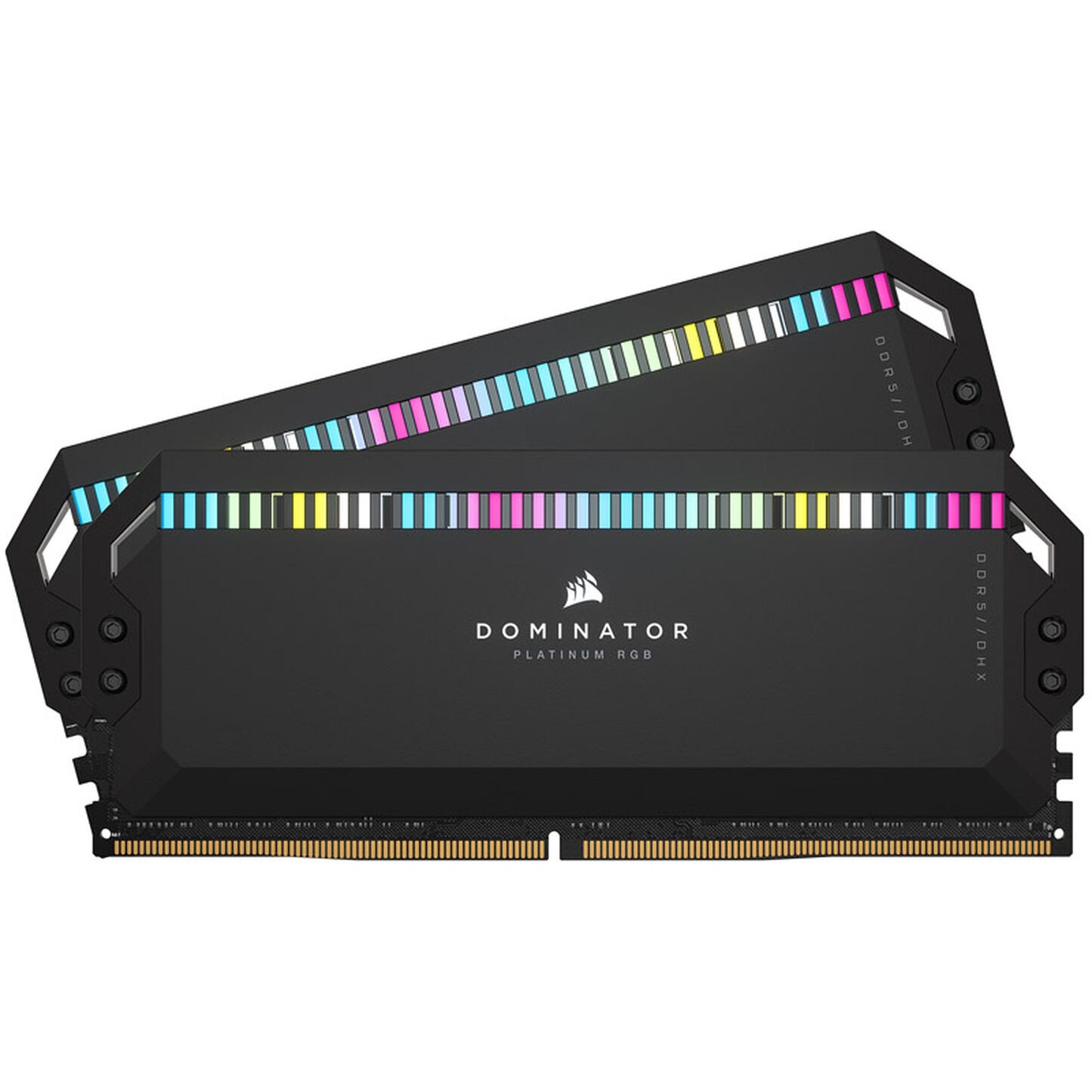 Memória RAM Corsair Dominator Platinum RGB DDR5 6600MHz 64GB (2x32GB) CL32 Pretas