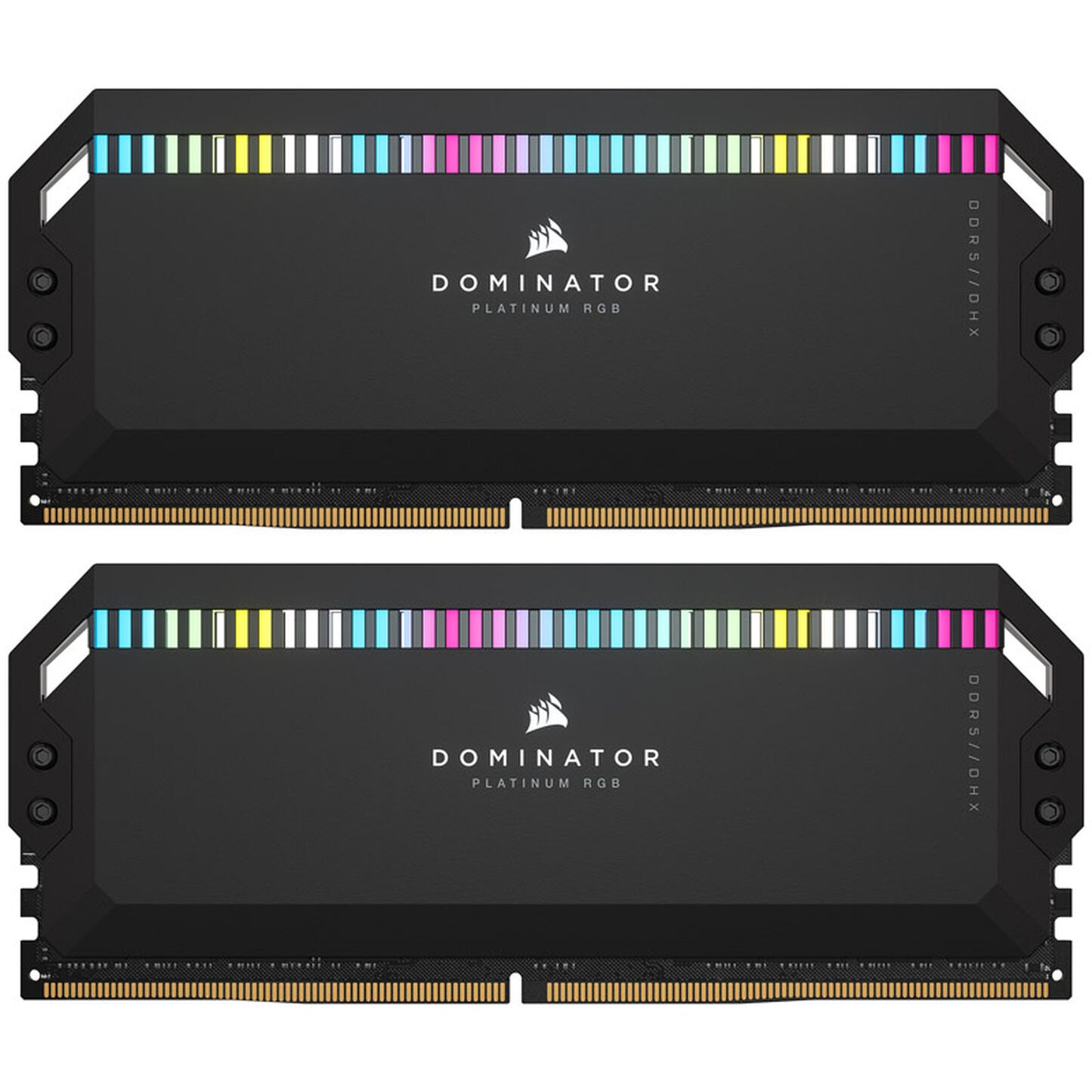Memória RAM Corsair Dominator Platinum RGB DDR5 6600MHz 64GB (2x32GB) CL32 Pretas