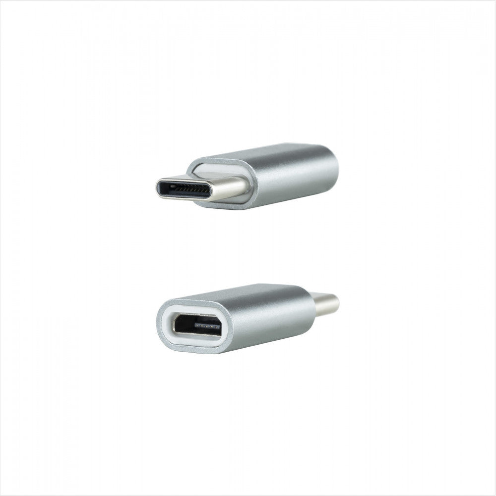 Adaptador Nanocable 10.02.0011 USB Tipo-C Macho - MicroUSB Fêmea