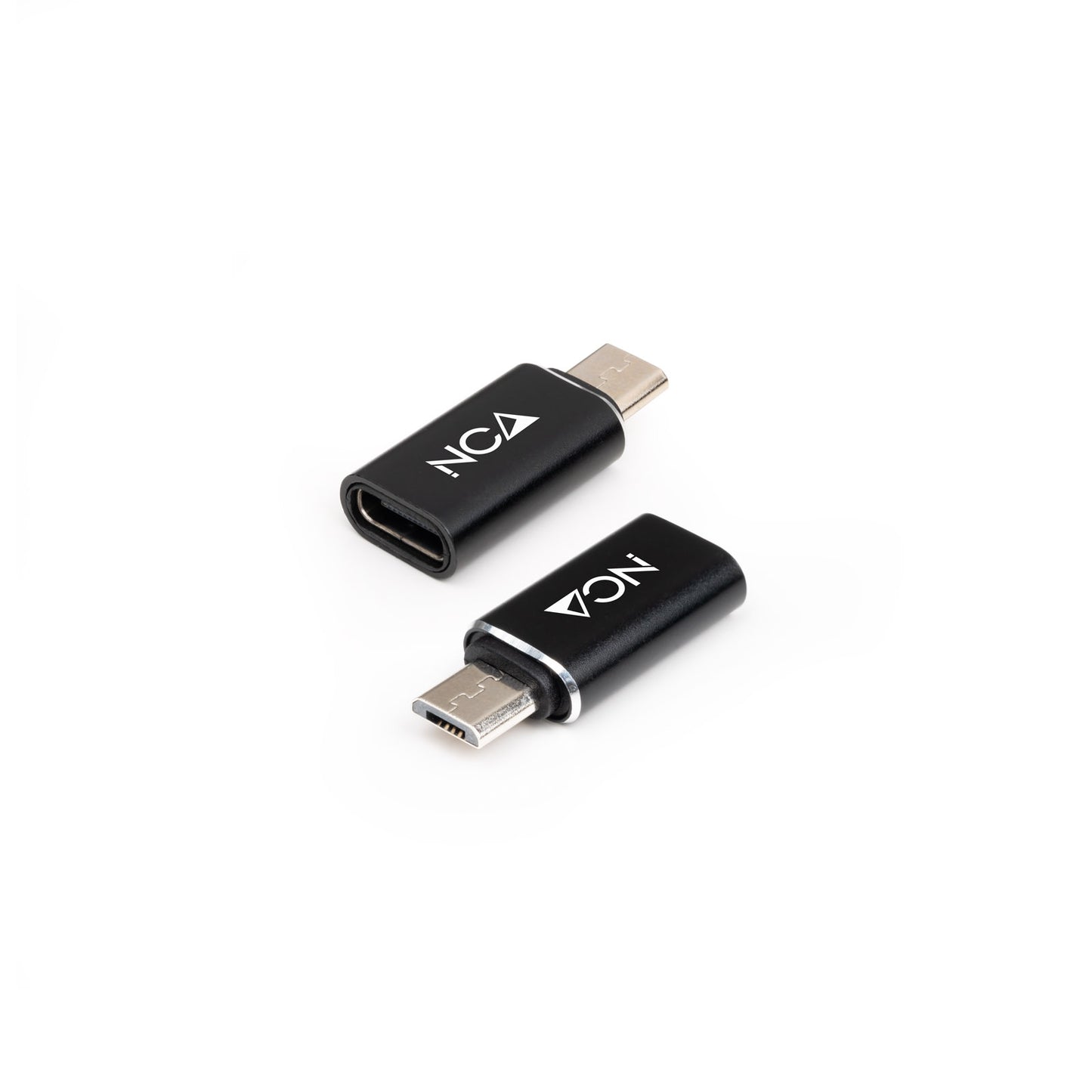 Adaptador Nanocable 10.02.0014 MicroUSB Macho - USB Tipo-C Fêmea
