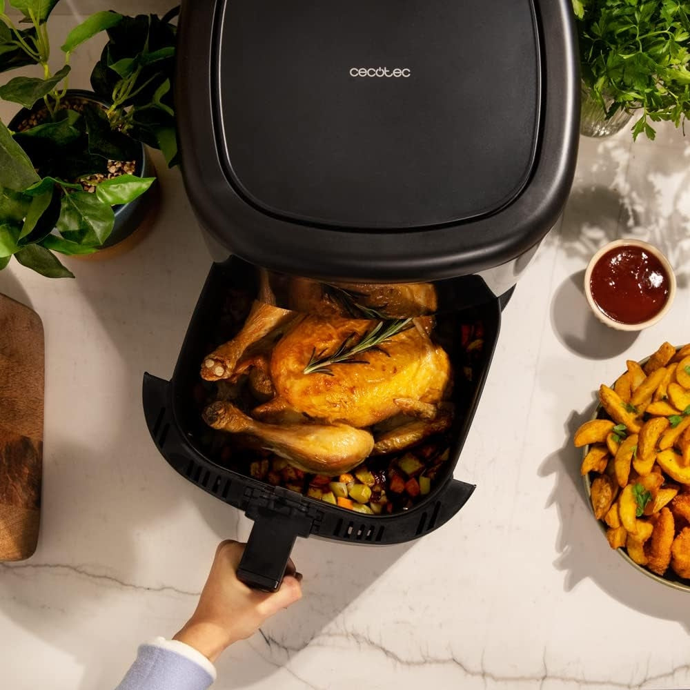 Fritadeira Cecotec Cecofry Bombastik 6000 6L 1700W Preto