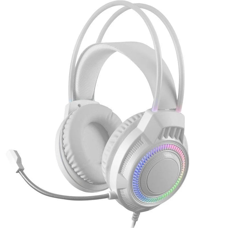 Auriculares Gaming com Microfone MARS GAMING MH124W / Jack 3.5 / Branco