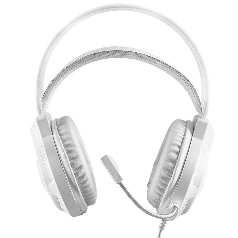 Auriculares Gaming com Microfone MARS GAMING MH124W / Jack 3.5 / Branco