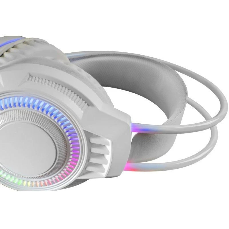 Auriculares Gaming com Microfone MARS GAMING MH124W / Jack 3.5 / Branco