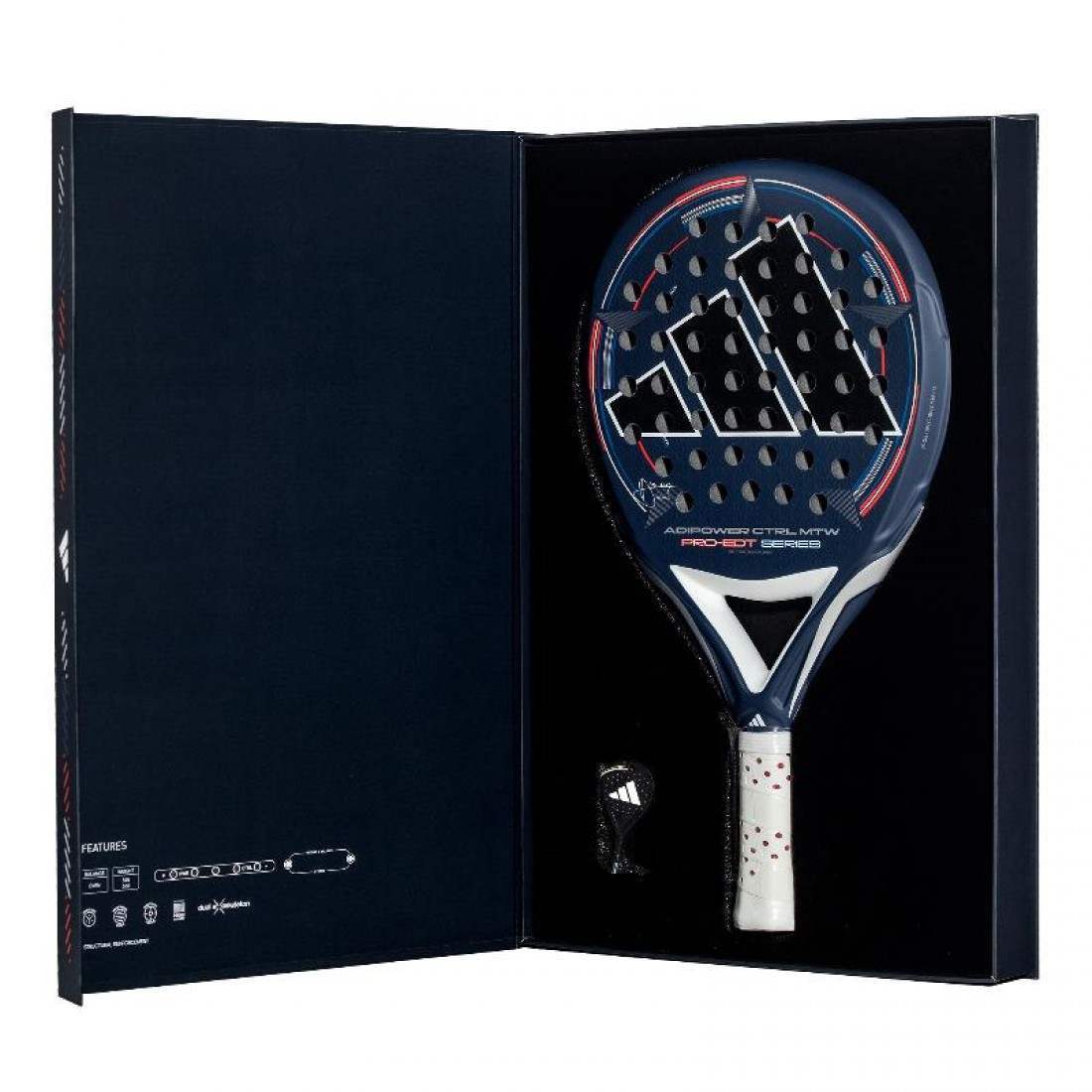 Raquete de Padel Adidas Adipower Multiweight Control Pro Edt 2024 / (Alex Ruiz) / Azul