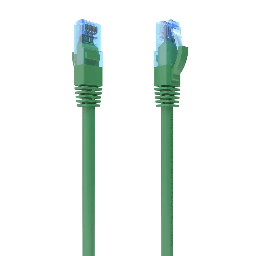 Cabo de Rede RJ45 AWG26 CCA UTP Aisens A135-0811 CAT6/ 2M/ Verde
