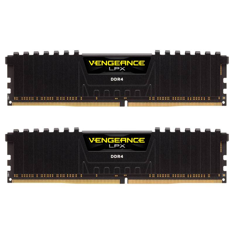 Memória RAM Corsair Vengeance LPX 16GB (2x8GB) DDR4-3200MHz CL16 Preta