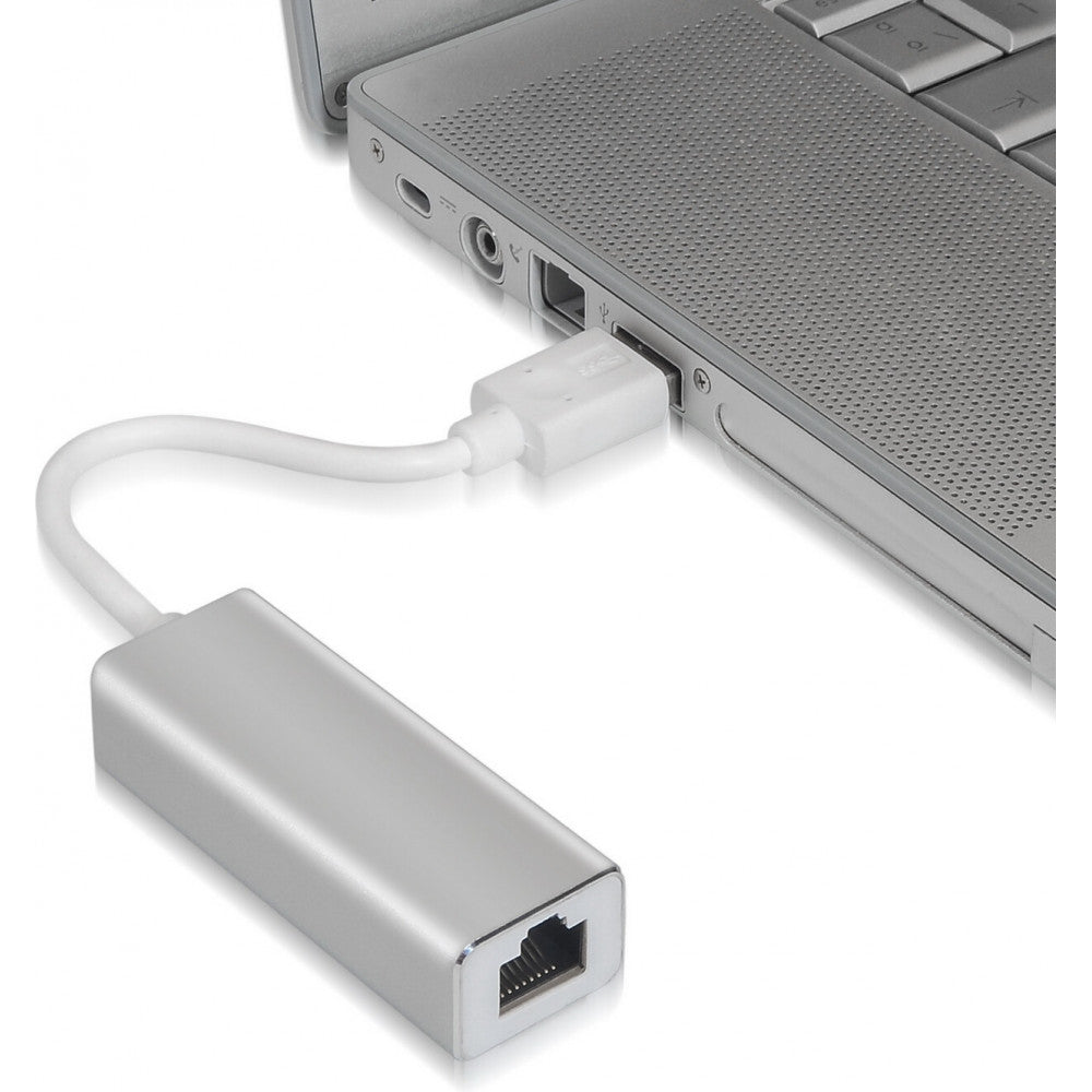 Adaptador de Rede Aisens A106-0049 USB 3.0 para 100/1000Mbps Gigabit Ethernet Branco