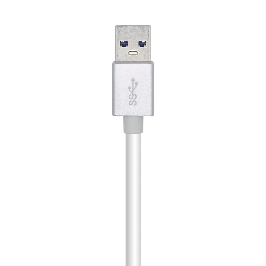 Adaptador de Rede Aisens A106-0504 USB 3.0 para 10/100/1000 Mbps Gigabit Ethernet 15CM