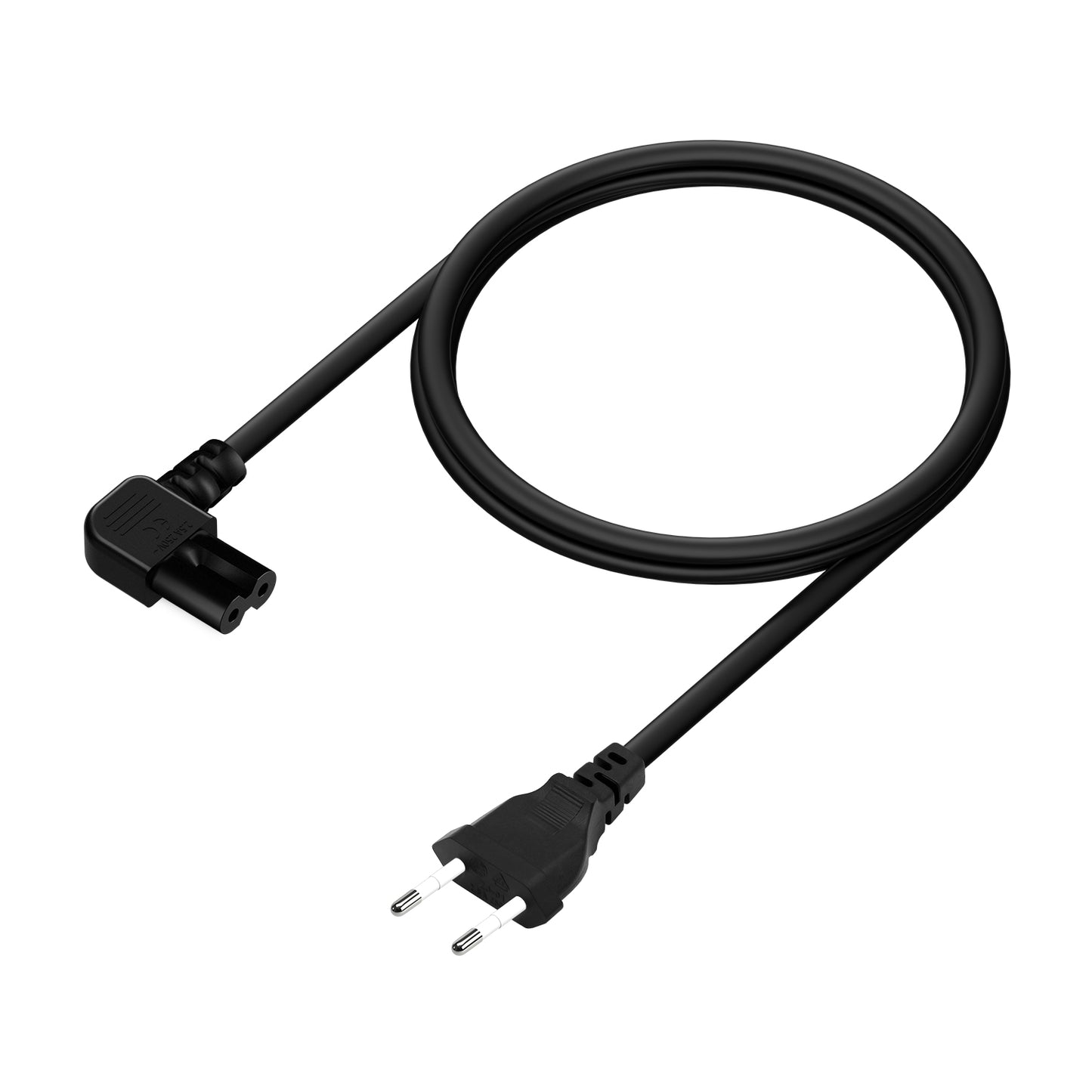 Cabo de Alimentação CEE7/16 Macho para C7 Fêmea 1500W 1.8m Aisens A132-0598