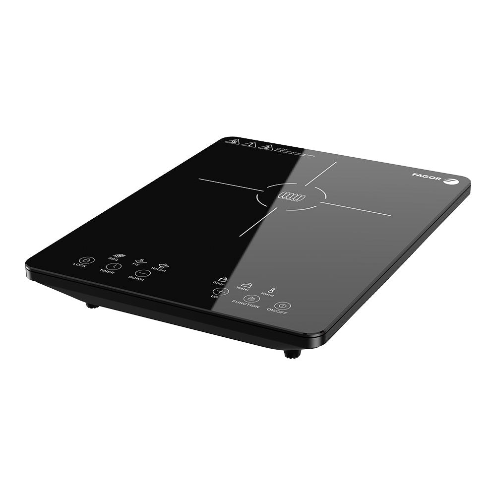 Placa de Indução Portátil FAGOR 2000W Preta