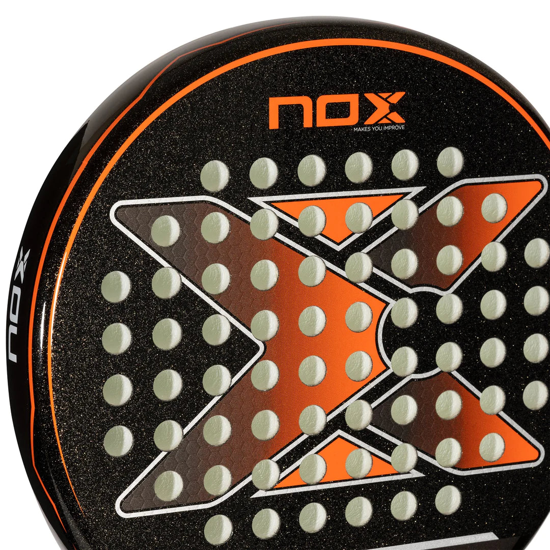 Raquete de Padel NoxSport Equation Advanced 2024 / Preta e Laranja