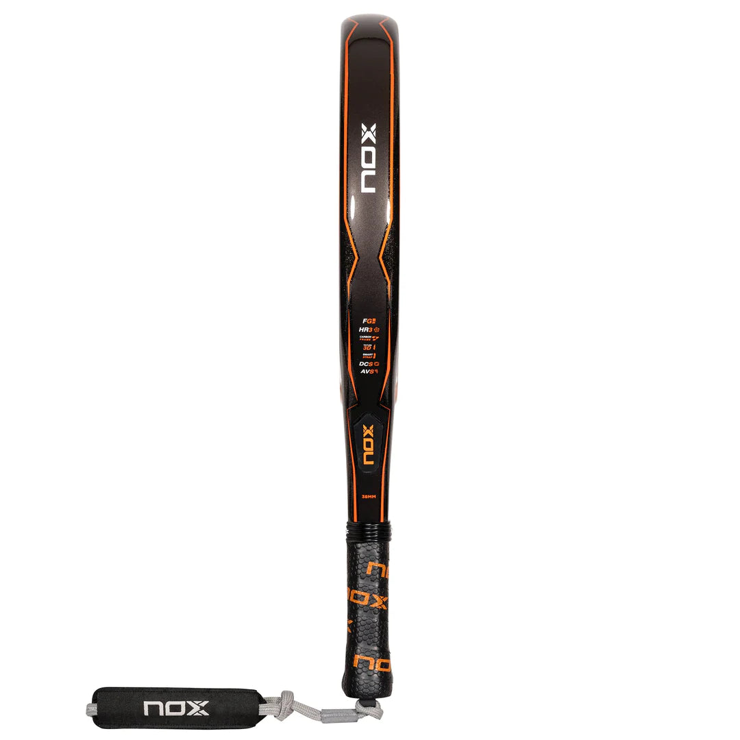 Raquete de Padel NoxSport Equation Advanced 2024 / Preta e Laranja