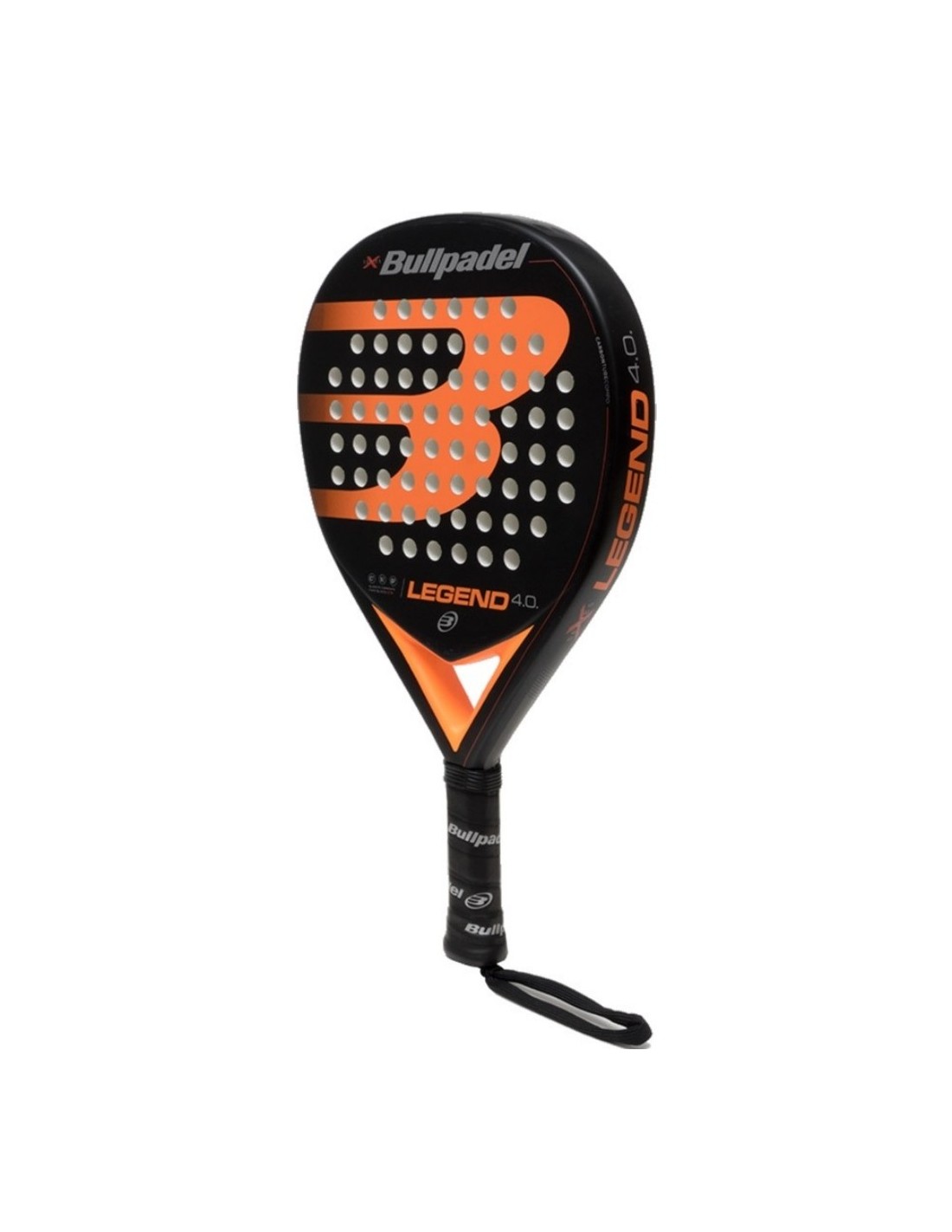 Raquete de Padel Bullpadel Legend 4.0 2022/ Laranja e Preta