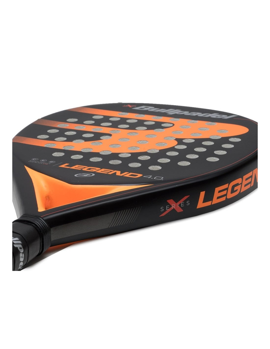 Raquete de Padel Bullpadel Legend 4.0 2022/ Laranja e Preta