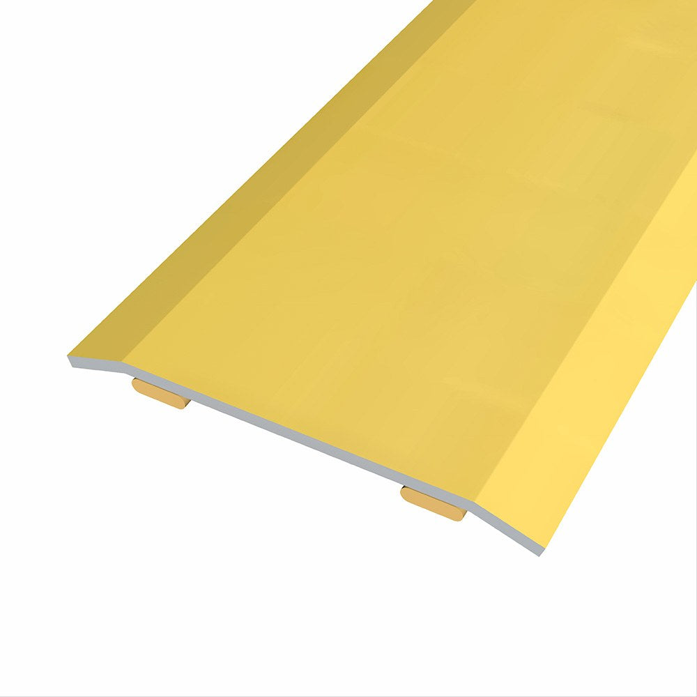 Junta de aço para mesmo nÃvel, 40 x 3,5 mm, adesiva, flooring, dourada, 166 cm_0