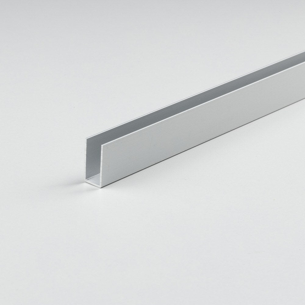 Perfil bricolagem u alumÃnio anodizado 1000 x 10 x 10 mm_0