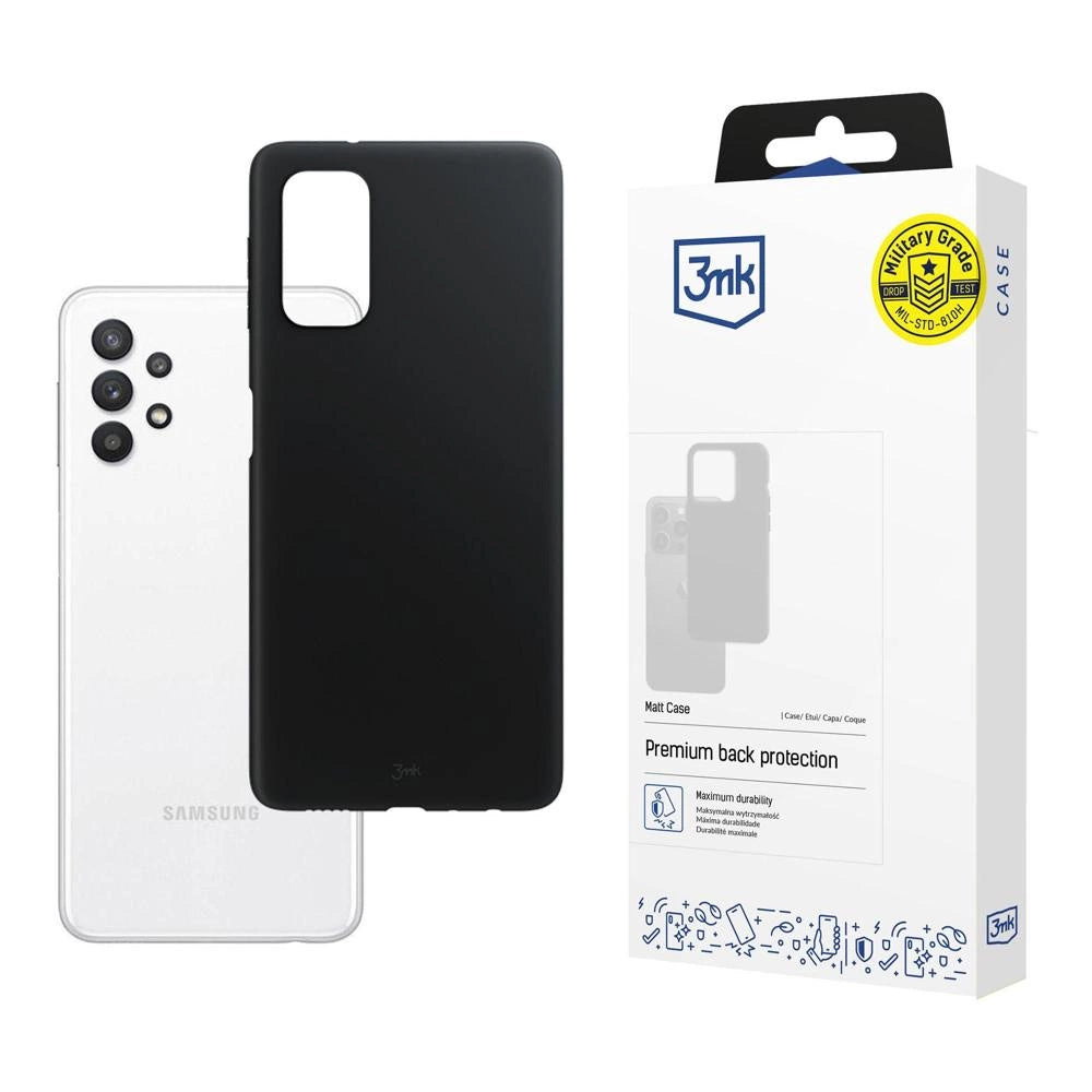 Samsung Galaxy A32 5G - 3mk Matt Case black_0