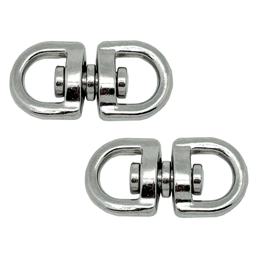 Anel giratório ap12, aço niquelado, 3/8" 10 mm. 2 unidades_0