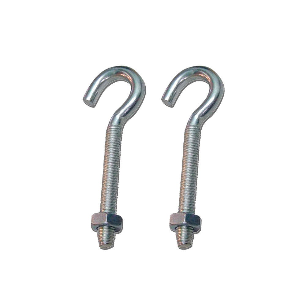 Camarão aberto com porca hm02, m8 x 60 mm, zincado, blÃster 2 unidades_0