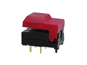 DIGITAST DIP BOTÃO INTERRUPTOR TAMPA VERMELHA - SEM LED_0