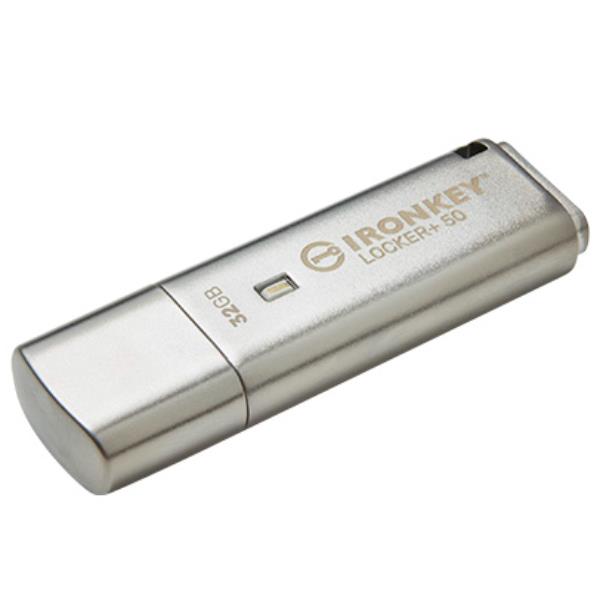 USB-Stick Kingston IronKey Locker+ 50 / 32 GB / Preto_1