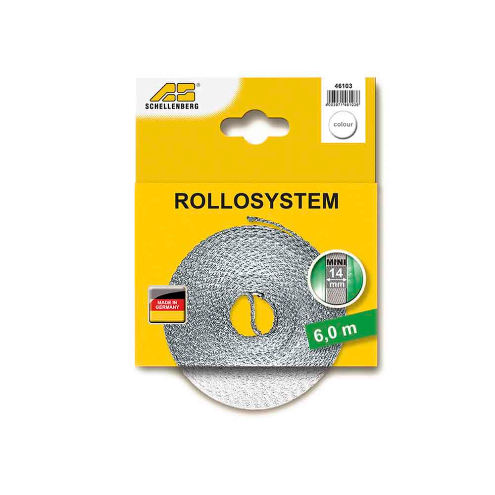 Fita para persianas branca 14 mm x 6 m_0