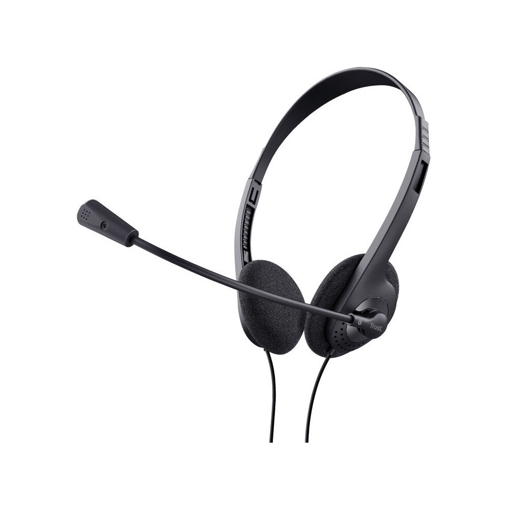 Auriculares Trust Com Microfone / Preto