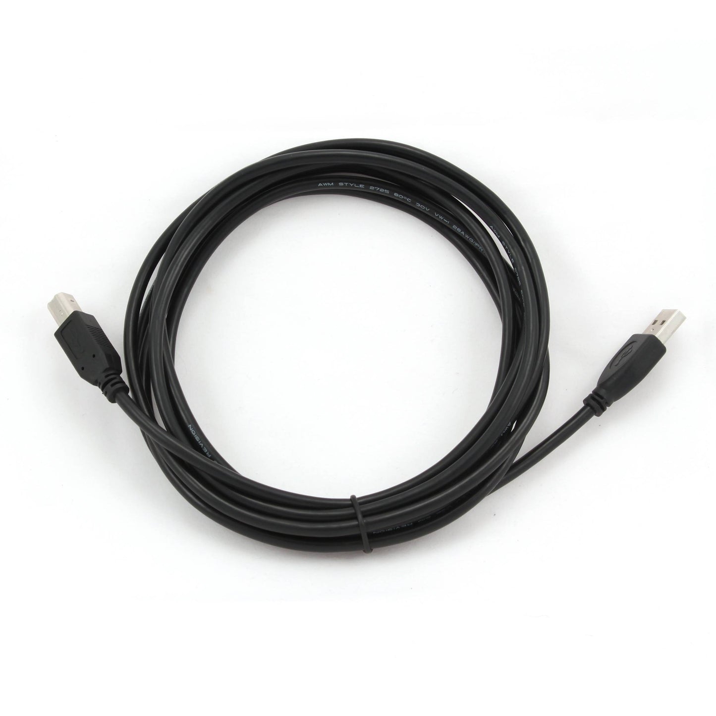 Cabo Gembird USB-A para USB-B 2.0 3m Preto