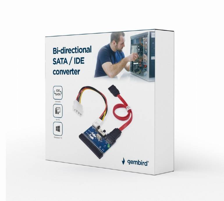 Conversor Gembird IDE para SATA Adaptador Interno