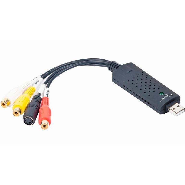 Dispositivo para Captura de Vídeo Gembird RCA, S-Video ou SCART para USB 3.2