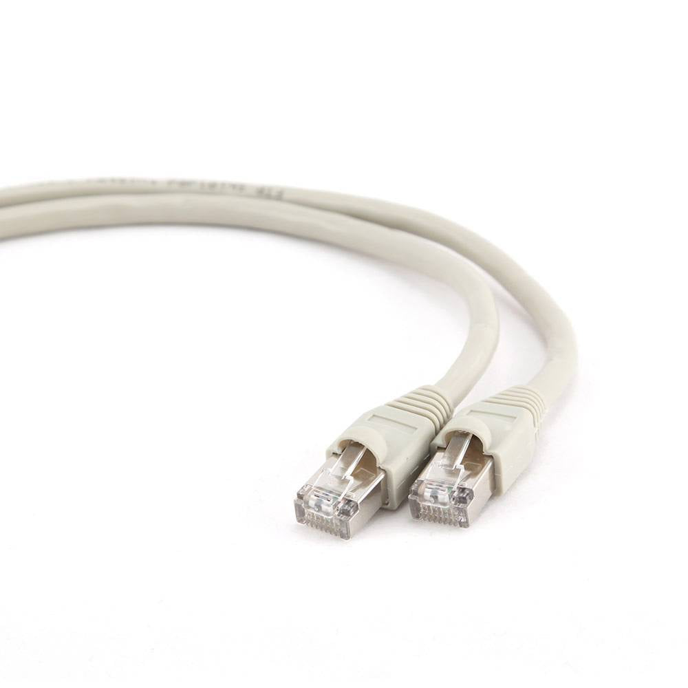 Cabo de Rede Gembird PP6U-0.25M / Cat6 / UTP / 0.25m / AWG26 / Cinza