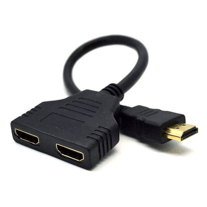 Cabo Adaptador HDMI Gembird DSP-2PH4-04 2 x HDMI Tipo A (Standard) / Preto