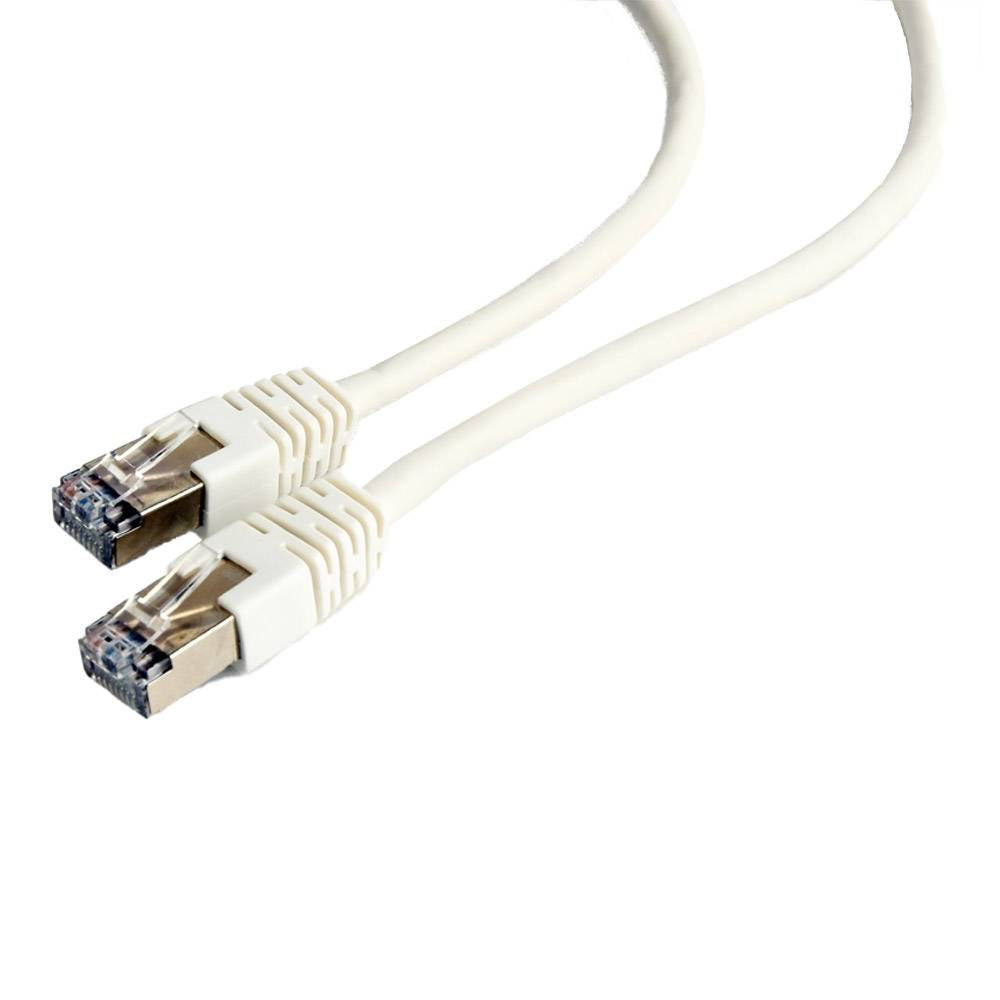 Gembird Cabo de Rede PP6-0.25M/W / Cat6 / FTP / 0.25m / AWG26 / Branco