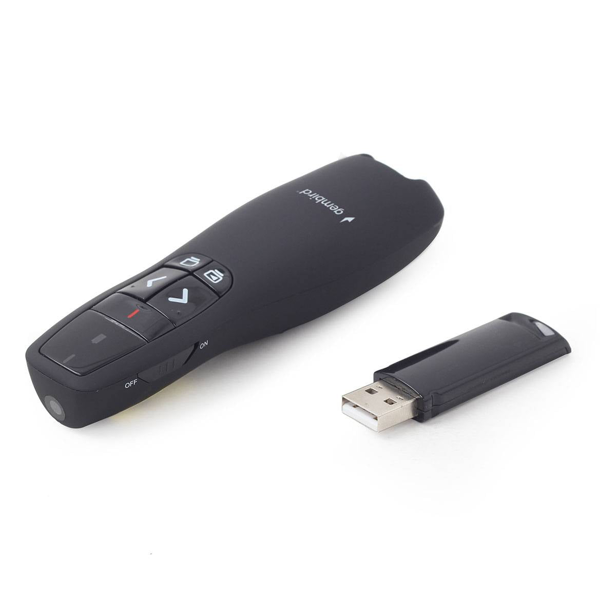 Apresentador Gembird WP-L-02 Wireless com Apontador Laser 660 nm até 10 m