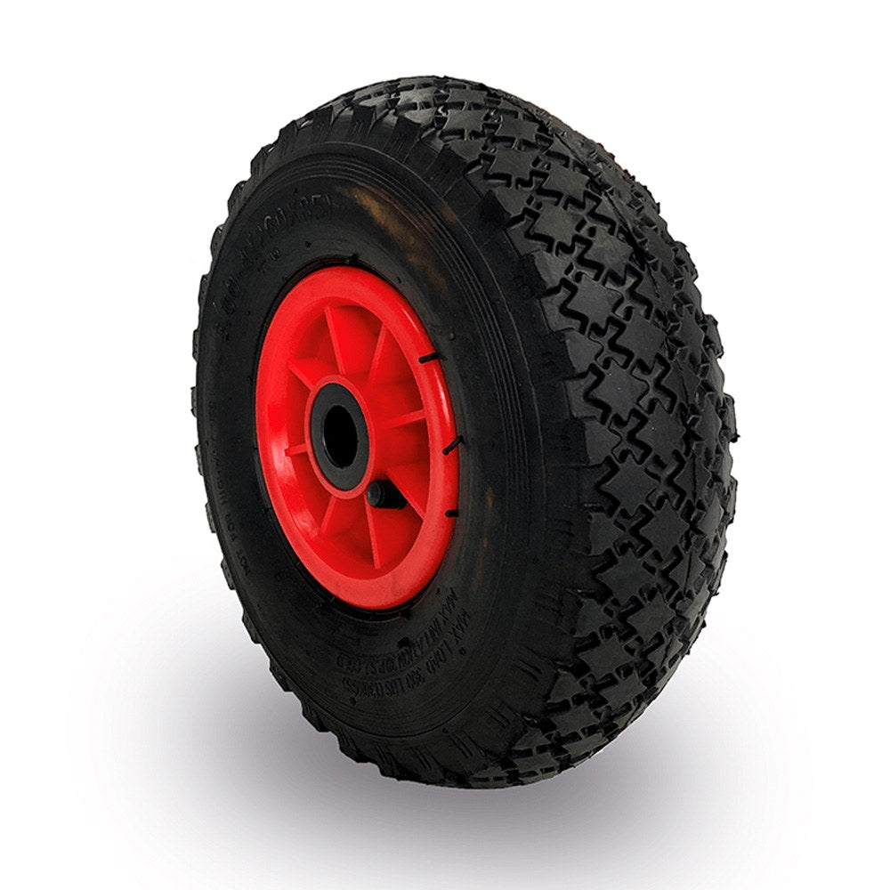 Roda pneumática, rolamento de rolos, carga máxima 130 kg, ø260 mm_0