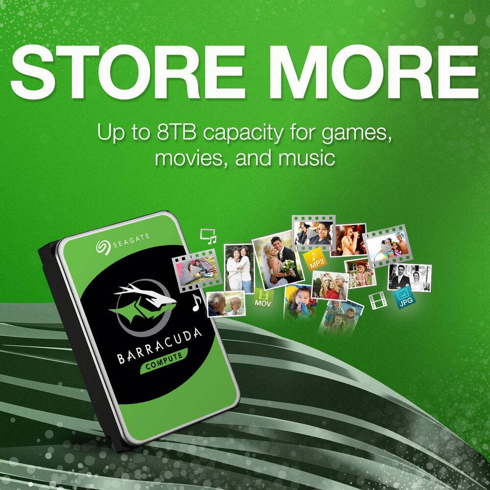 Disco Rígido HDD Seagate 8TB 5400rpm 256MB SATA III 3.5 ST8000DM004_2