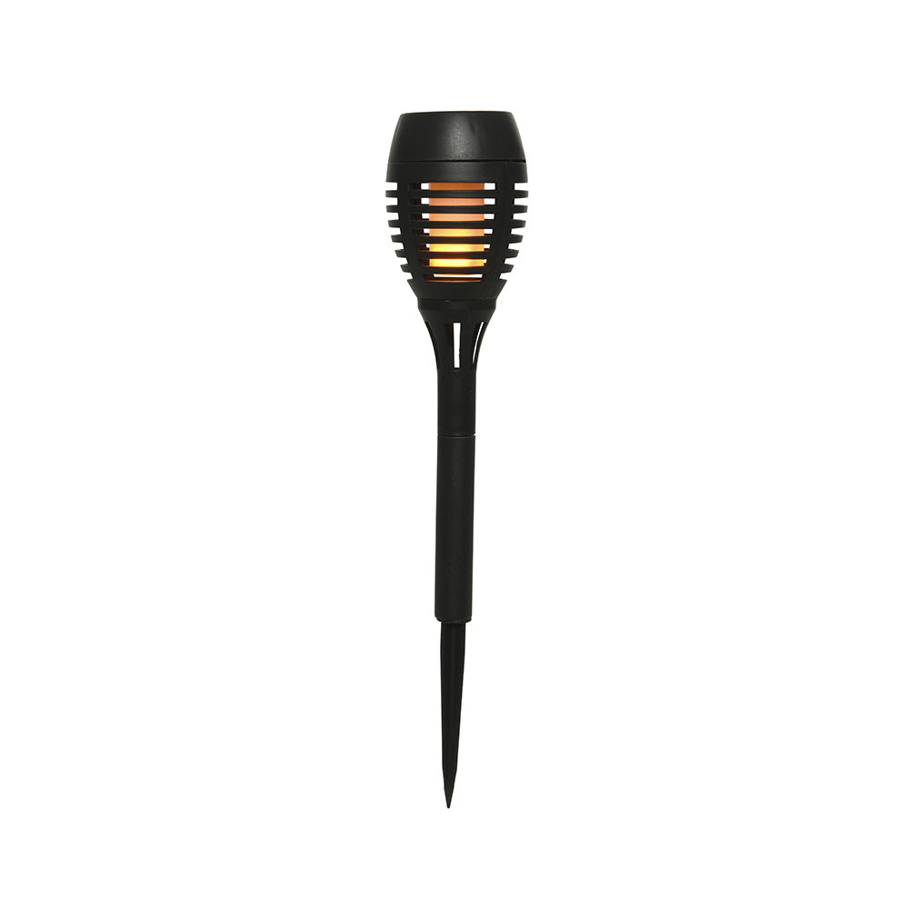Estacas Solares Efeito de Chama Ø7,5 x 27cm Cores e modelos variados / Pack de 4 unidades
